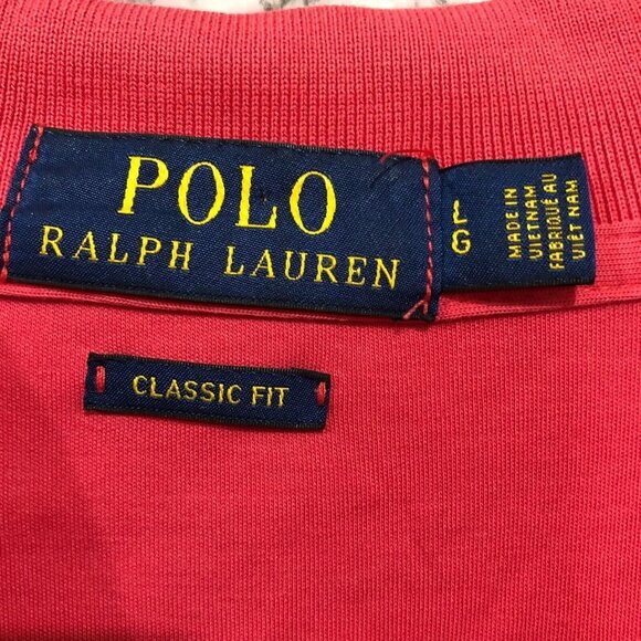 Polo Ralph Lauren Classic Fit Soft Touch Men’s XL Polo Shirt Red Casual Preppy - Picture 2 of 11